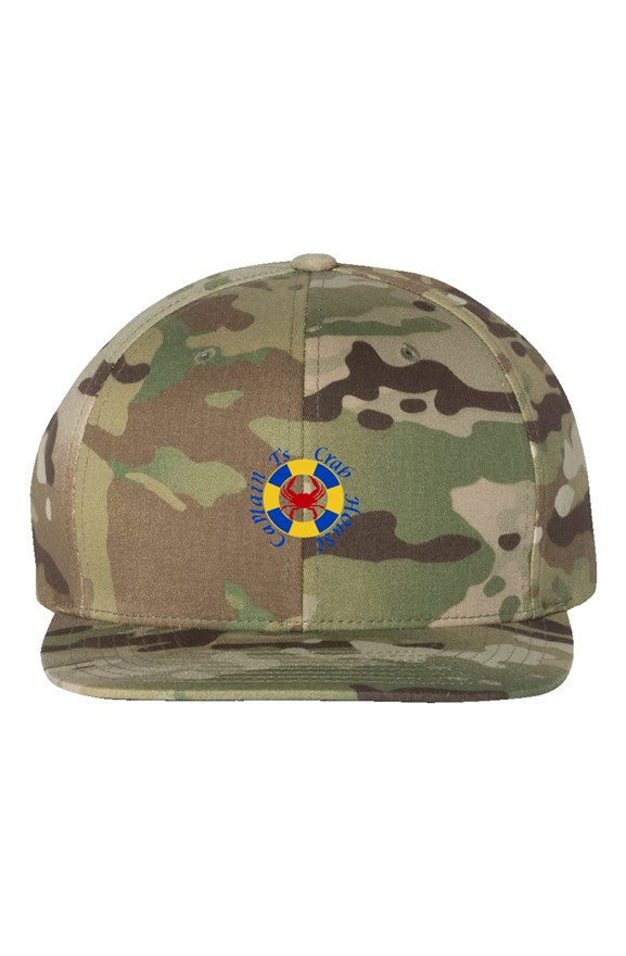 Multicam Green Captain T Crab House Snapback