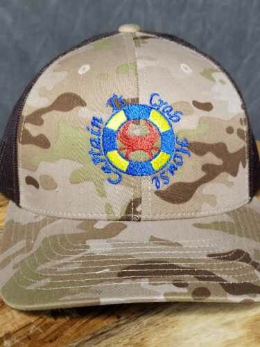 Multicam Green Captain T Crab House Snapback